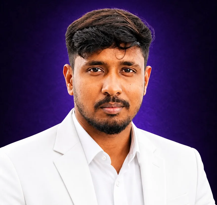 Alan Avinash (Avi), founder of the Kannigapuram Chucking Premier League